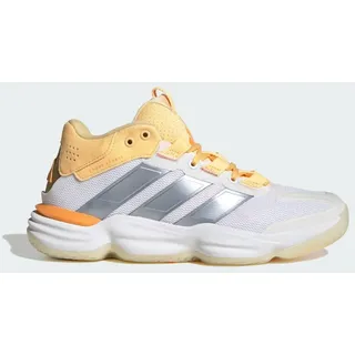 adidas Court Stabil Hallenschuh - Cloud White / Crystal Sky / Ice Tangerine - 44
