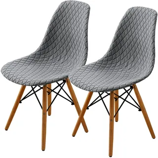 Esszimmerstühle Abdeckungen 2/4/6 Stück,Stil Shell Esszimmerstuhl Mid Century...