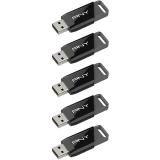 PNY Attaché X USB 3.2 Gen 1 (3.1 Gen 1) Schwarz