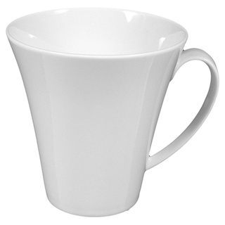 Seltmann Weiden Tasse Kaffeetasse TOP LIFE UNI, 300 ml, Weiß, Porzellan weiß