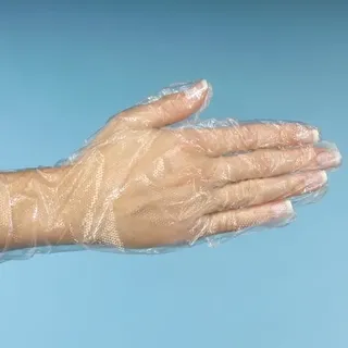 PAPSTAR 5000 Handschuhe, PE transparent für Damen, M