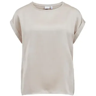 VILA VIELLETTE S/S Satin TOP/SU - NOOS - 38