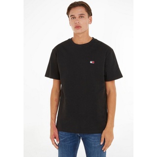 Tommy Jeans T-Shirt TJM CLSC TOMMY XS BADGE TEE mit Rundhalsausschnitt schwarz S
