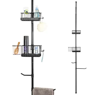 bremermann Teleskop-Badregal ca. 140 bis 290 cm, | Gr.: onesize
