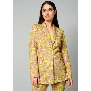 Alba Moda Kurzblazer Blazer mit grafischem Print beige|braun 40