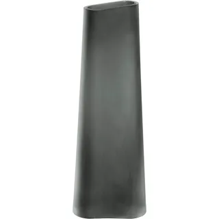 LEONARDO Vase TURNO (LBH 9.50x12x34 cm) - grau - LBH 9.50x12x34 cm