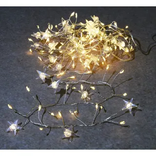 Trendline LED-Lichterkette Kunststoff 2 m Transparent