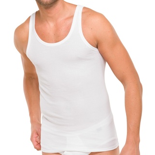 Schiesser Herren 2 PACK Unterhemd ohne Arm - Essential Feinripp