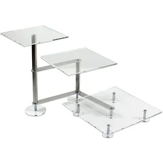 Manschin-Laserdesign Tortenständer Tortenetagere Acryl Etagere Hochzeit 3 Etagen Acrylglas Eckig