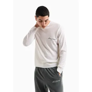 Armani Exchange 8nzm5a_zm1yz Pullover - Off White - XL