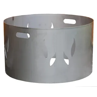 Wida Aufsatz Feuertonne Edelstahl 580 mm für Feuerschale 600 mm 60 cm