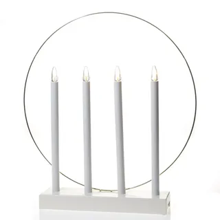 MARELIDA LED Fensterleuchter 4flammig 45 cm