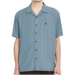 Volcom - Single Stone S/S - Hemd Gr M türkis