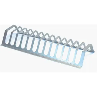 XXL 480 mm Edelstahl " Spare Ribs Halter"   BBQ , Rib Holder ,Rib Rack
