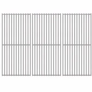 GFTIME 41,5 x 70,5cm Edelstahl Grillrost für Burnhard Big Fred, Taino Platinum 4+2, Taino Black 4+2, für Tepro 3662 gasgrill, für Enders Chicago 4, Next 4, Jedes Stück misst 41,5 x 23,5cm, 3 Stück