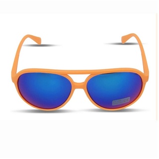 Sonia Originelli Sonnenbrille Sonnenbrille Neon Knallig Verspiegelt Fun Brille Onesize, Gläser: Verspiegelt orange
