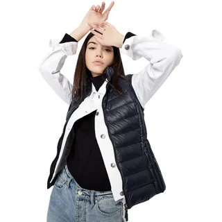 Armani Exchange Damen Down Vest, Blue, M - M