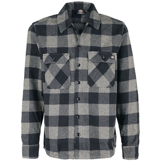 Dickies Langarmhemd - New Sacramento Shirt - S bis XXL - für Männer - Größe S - grau - S
