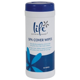 Life Poolpflege Life Cover Wipes 50 Reinigungstücher für Whirlpool Abdeckung Cover