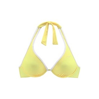 VENICE BEACH Bügel-Bikini-Top Damen gelb Gr.38 Cup F