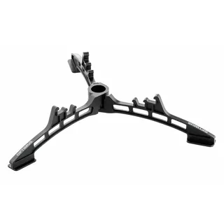 Optimus Standfuß für Gaskartuschen klappbar Nylon 24 g passend für Kartuschen bis 450 g Schwarz