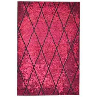 Tom Tailor Teppich, Bordeaux, Textil, Raute, rechteckig, 50x80 cm, Teppiche & Böden, Teppiche, Moderne Teppiche