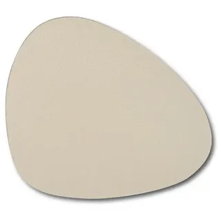 Zeller Untersetzer creme 12,0 x 10,0 cm, 6 St.