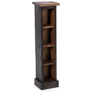 DESIGN DELIGHTS CD-Regal 76 x 15,5 x 16 cm Schwarz