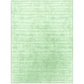 como Kurzflorteppich  Flat Beauty Uni , grün , Synthetische Fasern , Maße (cm): B: 120 H: 0,3