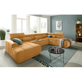DOMO collection Wohnlandschaft DOMO COLLECTION "BRANDON whlw. mit Sitztiefenverstellung, whlw.