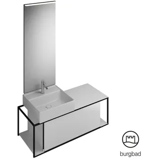 Burgbad Junit Badmöbel-Set, mit Spiegel, SFLF120LF3148C0001G0175,