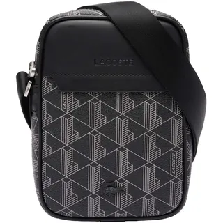 Lacoste The Blend Umhängetasche Leder Schwarz