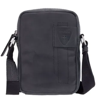 Strellson Richmond Clint Umhängetasche Leder Black/Grey