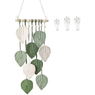 Makramee Wandbehang 25x60cm Boho Deko Gnovldg, Wanddeko, Textilkunst