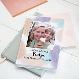 Notizbuch bedrucken - Muttertag - Hardcover