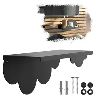 SOTech HOVER-XI Wandregal 25 x 10 x 10 cm Schwarz