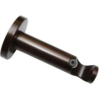 GARDINIA Träger Chicago für Ø 20 mm offen Bronze 8 cm