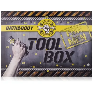 Adventskalender FOR MEN - BATH & BODY TOOLS in Box