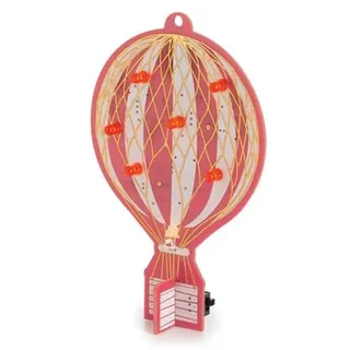 WHADDA Heißluftballon Lötbausatz Rot