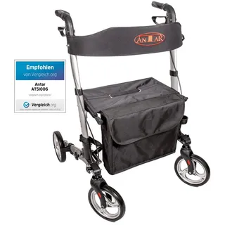 Antar Aluminium Rollator AT51006 Faltbar silber