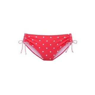 S.OLIVER Bikini-Hose Damen rot-weiß Gr.38
