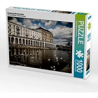 Calvendo Puzzle Hamburg Binnenalster 1000 Teile Lege-Größe 64 x 48 cm Foto-Puzzle Bild von Oliver Pinkoss Photostorys
