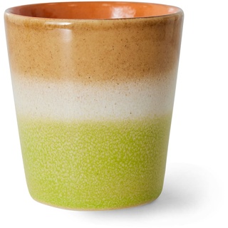 HKliving - 70's Kaffeebecher, 180 ml, eclipse