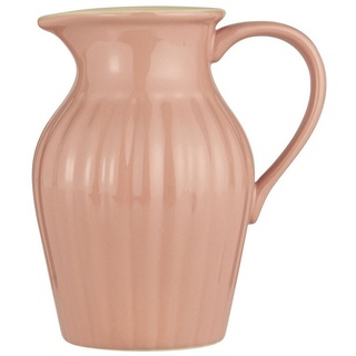 Ib Laursen Kanne Krug Kanne Karaffe Vase Mynte Keramik 1700 ml Coral Almond Ib Laursen rot