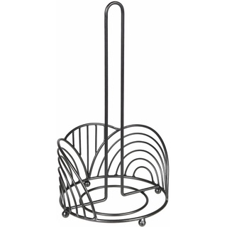 Küchenrollenhalter »Küchenrollenständer in schwarz (H) 35cm«, (1 St.), 20638720-0 schwarz