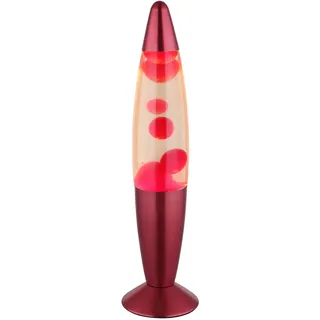 Lavaleuchte LED BUBBLE rot (DH 8,80x34 cm) - rot - DH 8,80x34 cm