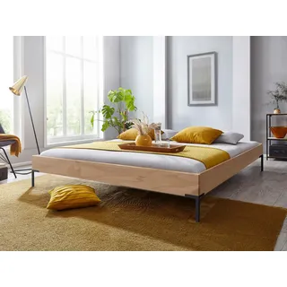 Livetastic Futonbett, Fichte, Metall, Fichte, massiv, 200x200 cm, in verschiedenen Größen erhältlich, Schlafzimmer, Betten, Futonbetten