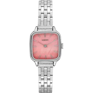 KOMONO Kate Estate Damen Quarzuhr in Silberrosa mit Edelstahlarmband