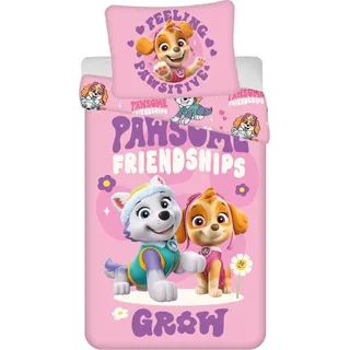 Paw Patrol Pawsitive Mehrfarbig 140 x 200 cm + 70 x 90 cm
