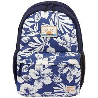Superdry Mens CALI PRINT MONTANA Rucksack, Campus Cobalt, One Size - Einheitsgröße